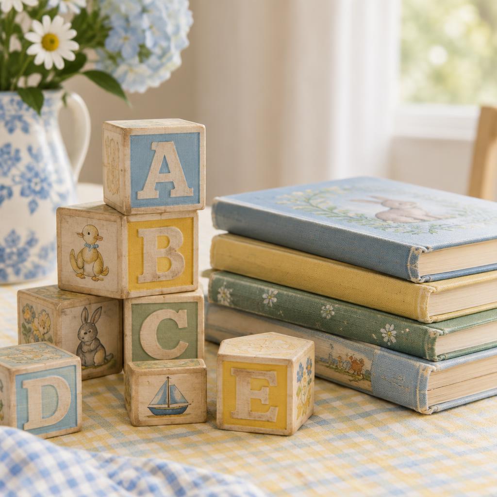 Alphabet blocks